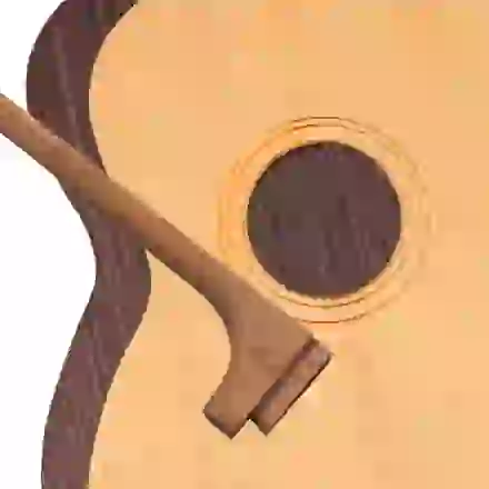 StewMac Kit de guitare en kit acoustique Triple-O, col en queue d’aronde, haut torréfié, dos et éclisses en palissandre indien